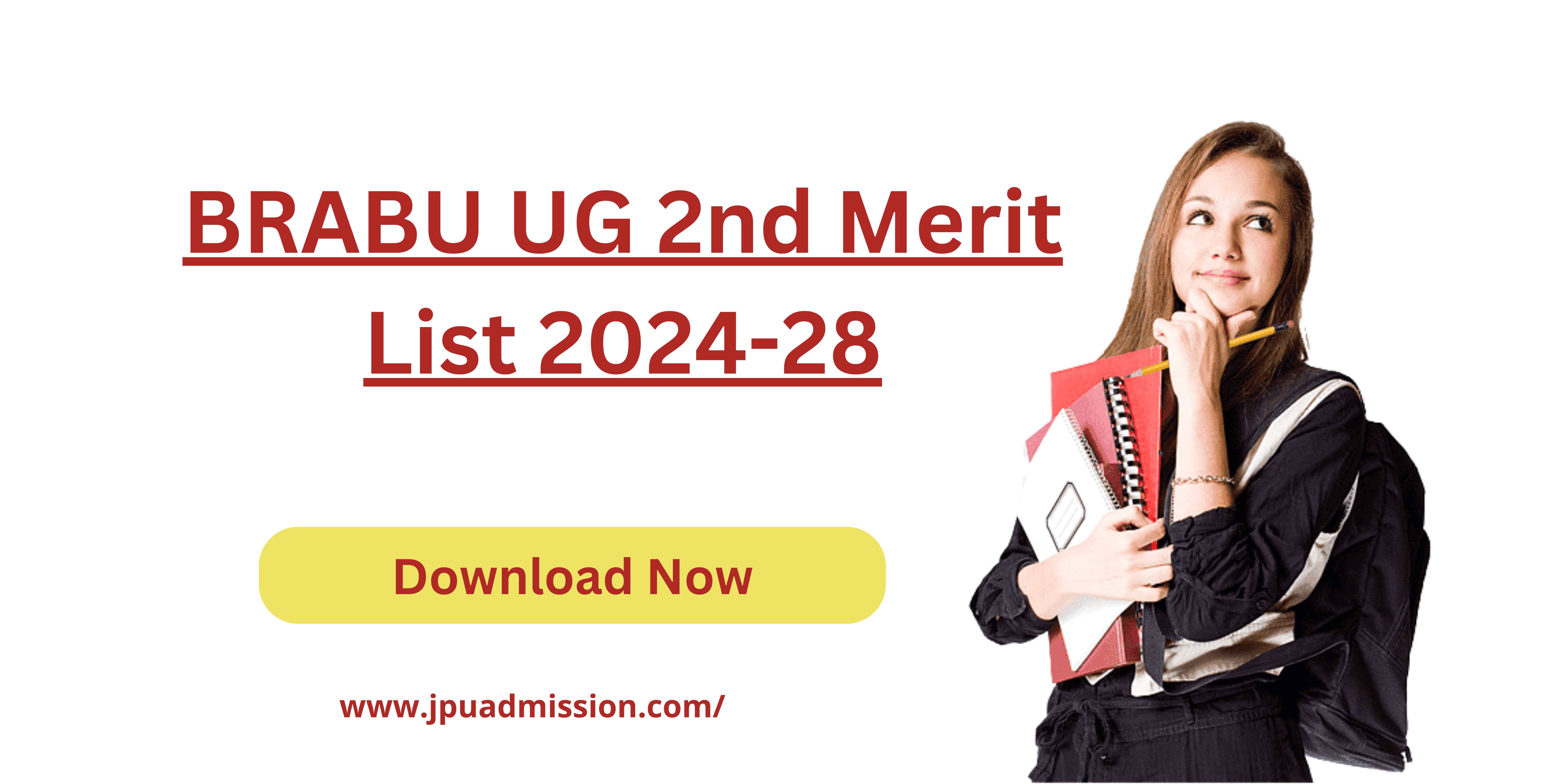 BRABU UG 2nd Merit List 2024-28