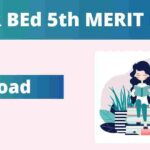 BIHAR BEd 5th Merit List Download